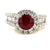 18kw ruby ring