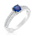 14kw sapphire ring