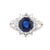 18kw sapphire ring