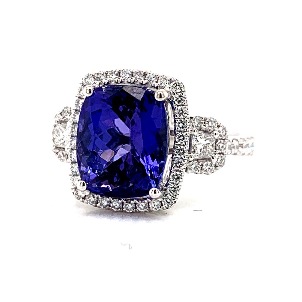 18kw tanzanite ring