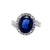 18kw sapphire ring