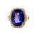 18ky tanzanite ring