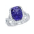 18kw tanzanite ring