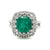 18kw emerald ring