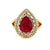 18ky ruby ring