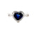 18kw sapphire ring