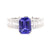 18kw tanzanite ring