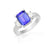 18kw tanzanite ring