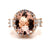 18kr morganite ring