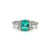 18kw paraiba tourmaline ring with a GIA report