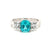 18kw paraiba tourmaline ring with a GIA report