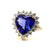 18ky tanzanite ring