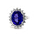 18kw tanzanite ring