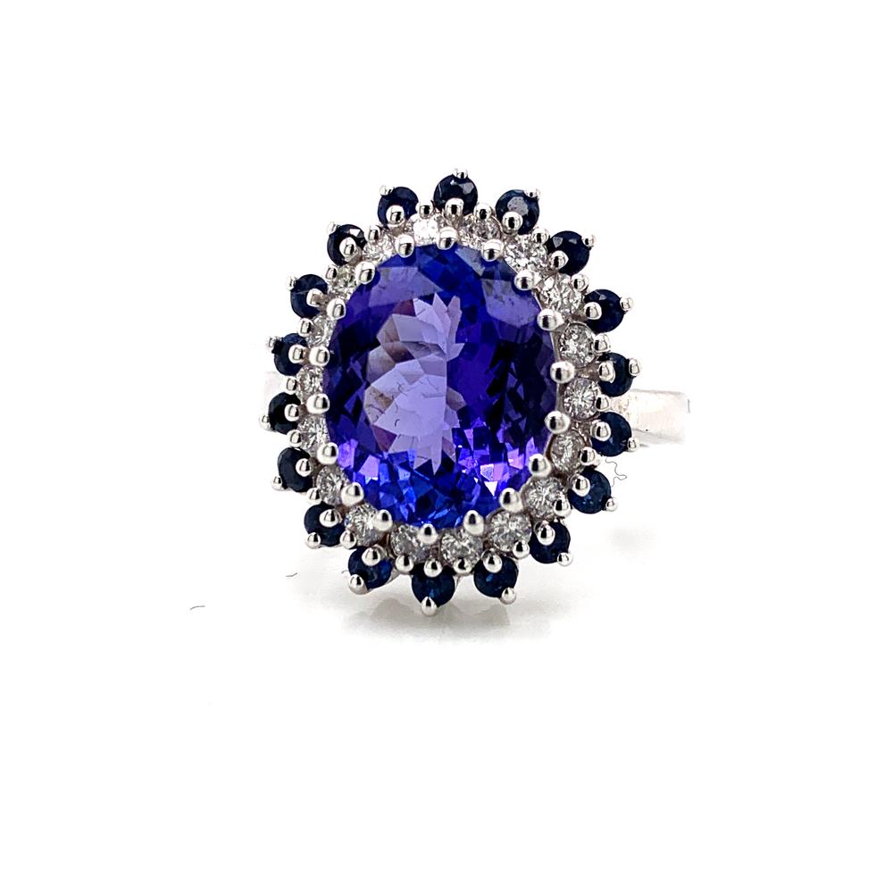 14kw tanzanite ring