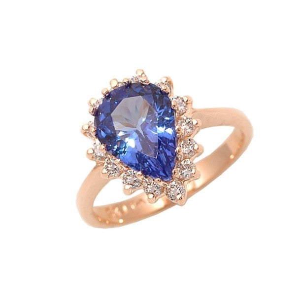 14kw tanzanite ring