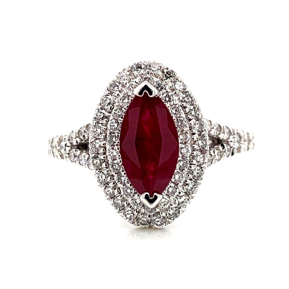 14kw ruby ring