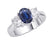 18kw sapphire ring